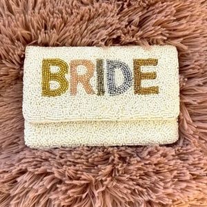 Bride Clutch Beaded